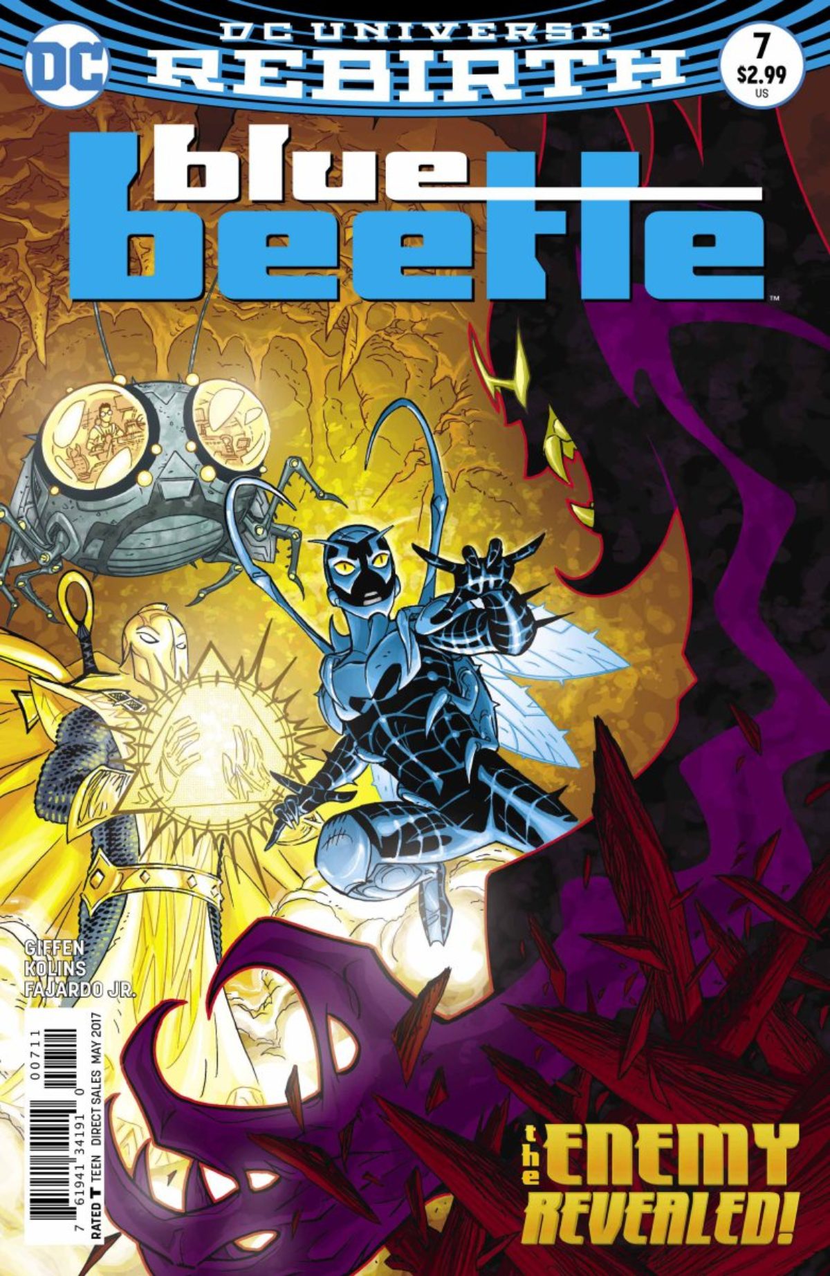 Review Blue Beetle 7 Comic Crusaders