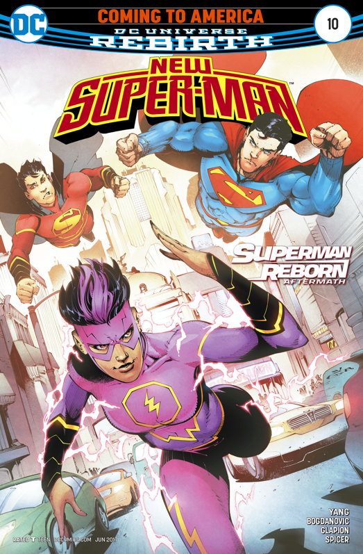 New Super-Man Issue 10 - Cover