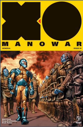 X-O Manowar (2017) Issue 4 - Cover