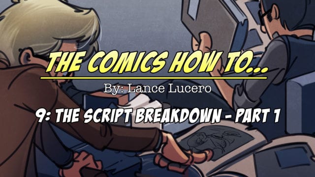 Comic Xcript The Comics How To... 9: THE BOB: NON-UNION PSYCHIC #0 COMIC BOOK SCRIPT ...