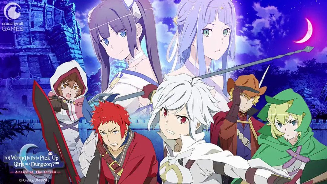 Is It Wrong to Try to Pick Up Girls in a Dungeon? Movie: Arrow of the Orion  Anime Reviews