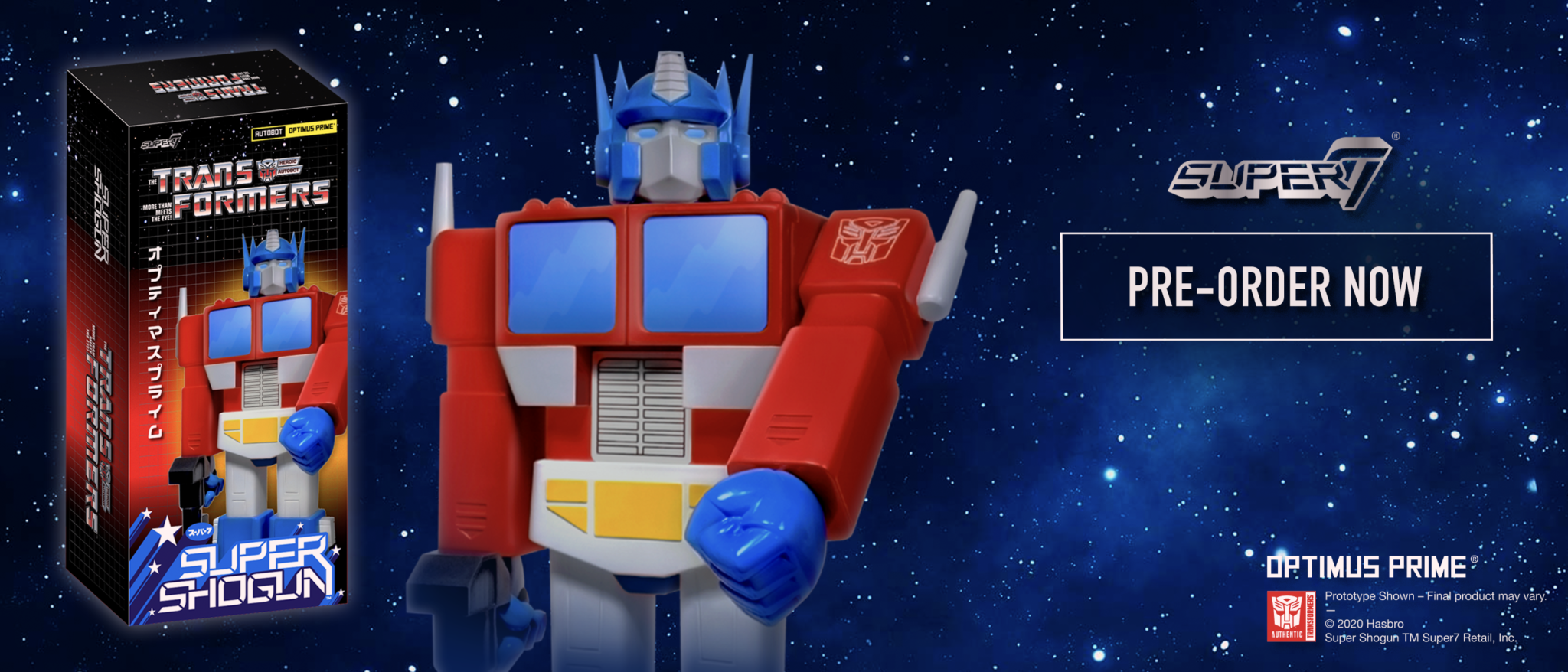 super 7 optimus prime shogun