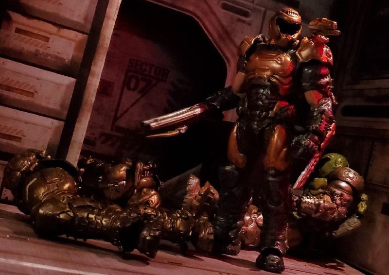 McFarlane Toys Doom Slayer Phobos Variant Figure Review