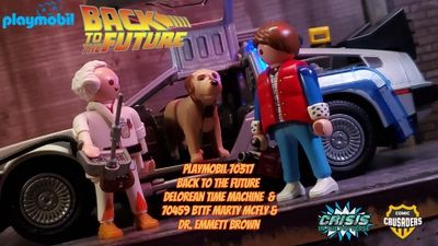 Playmobil Back to the Future DeLorean Time Machine & Back to the Future  Marty McFly and Dr. Emmett Brown Review - COMIC CRUSADERS