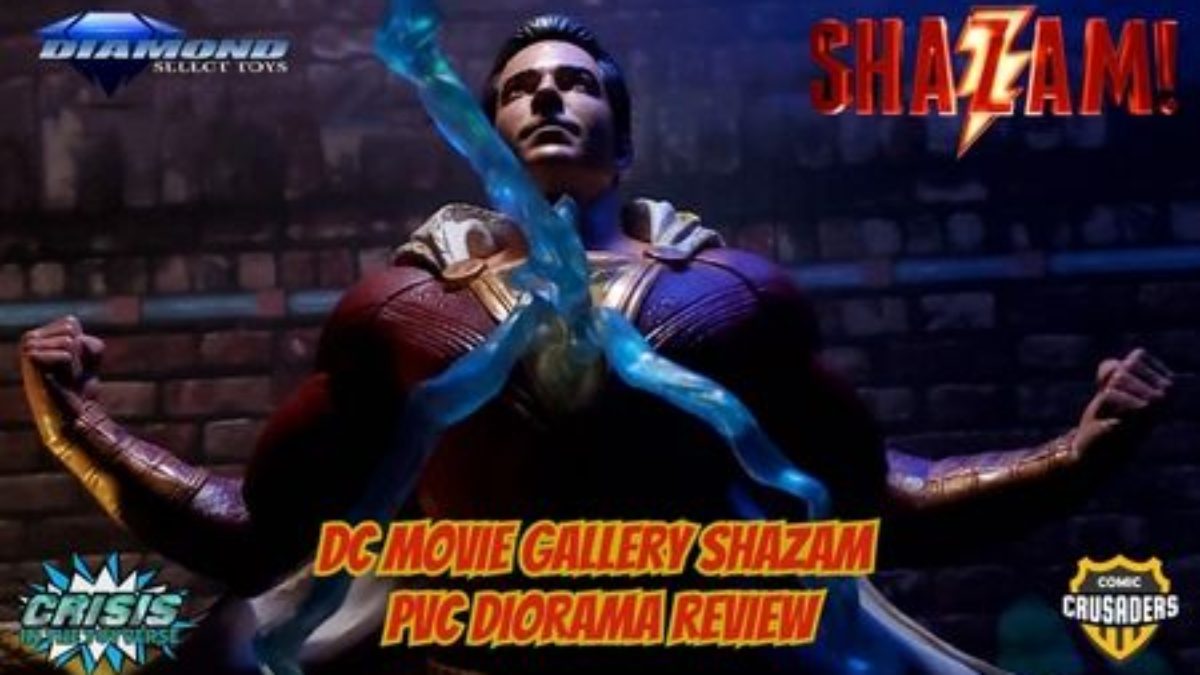 ダイヤモンドセレクトトイ |DIAMOND SELECT TOYS DC Comic Gallery: Shazam PVC Diorama Figu 