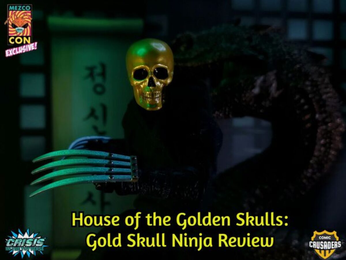 Mezco Toyz One:12 Collective House of the Golden Skulls Gold Skull