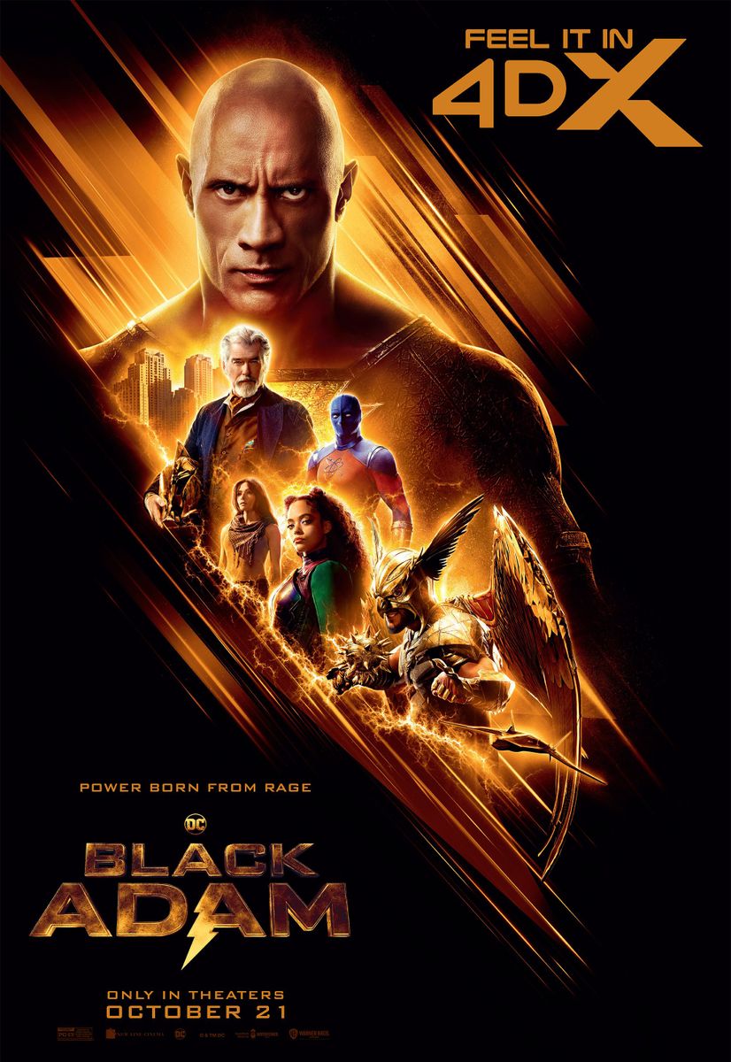  Black Adam [Blu-ray] : Dwayne Johnson, Aldis Hodge