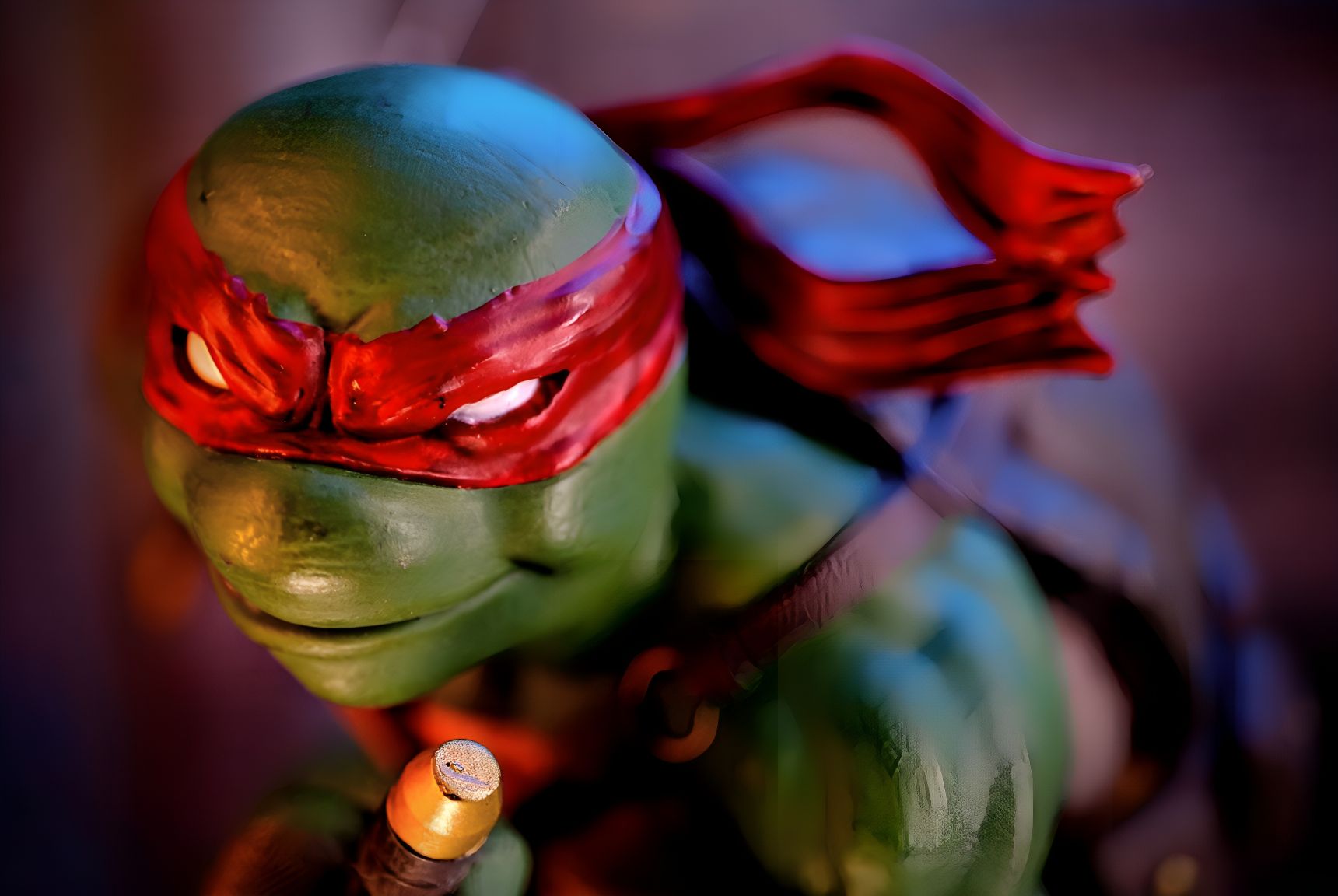 Diamond Select Toys Teenage Mutant Ninja Turtles Gallery Raphael Figure Diorama