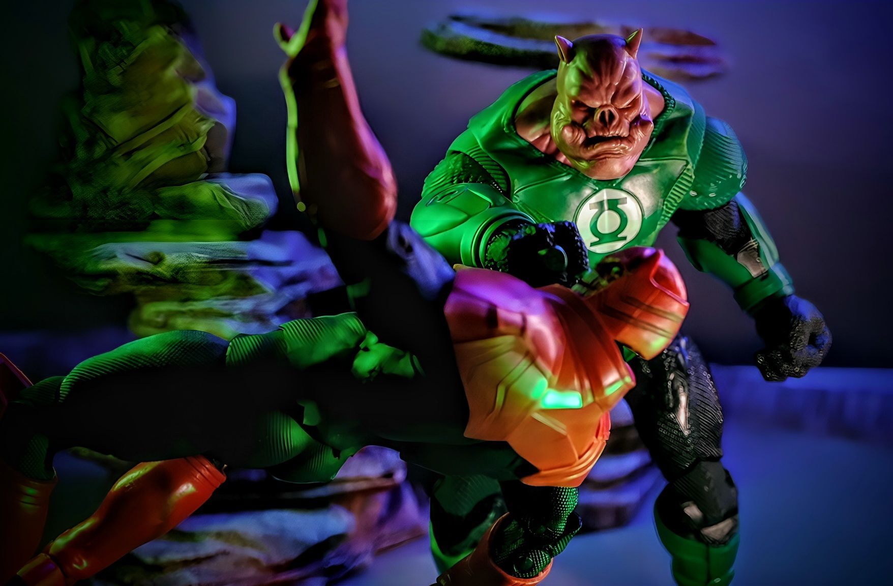 Mcfarlane Toys DC Multiverse Kilowog & Green Lantern 2pk Gold Label Amazon Exclusive