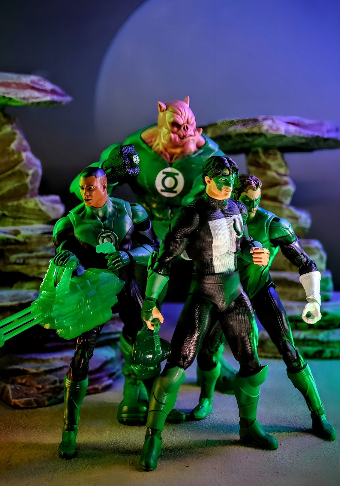 Mcfarlane Toys DC Multiverse Kilowog & Green Lantern 2pk Gold Label Amazon Exclusive
