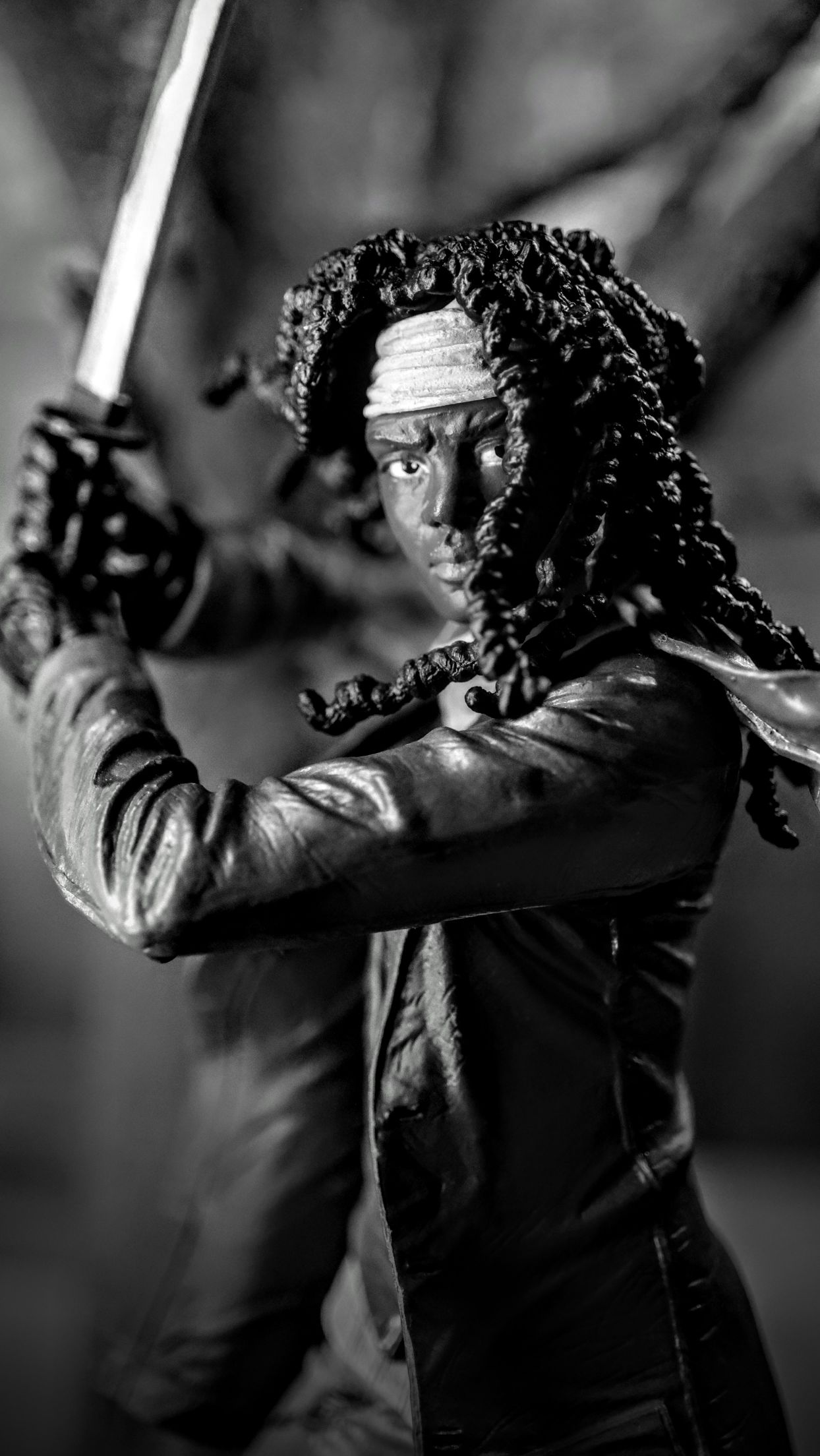 Diamond Select Toys The Walking Dead Michonne Gallery Diorama