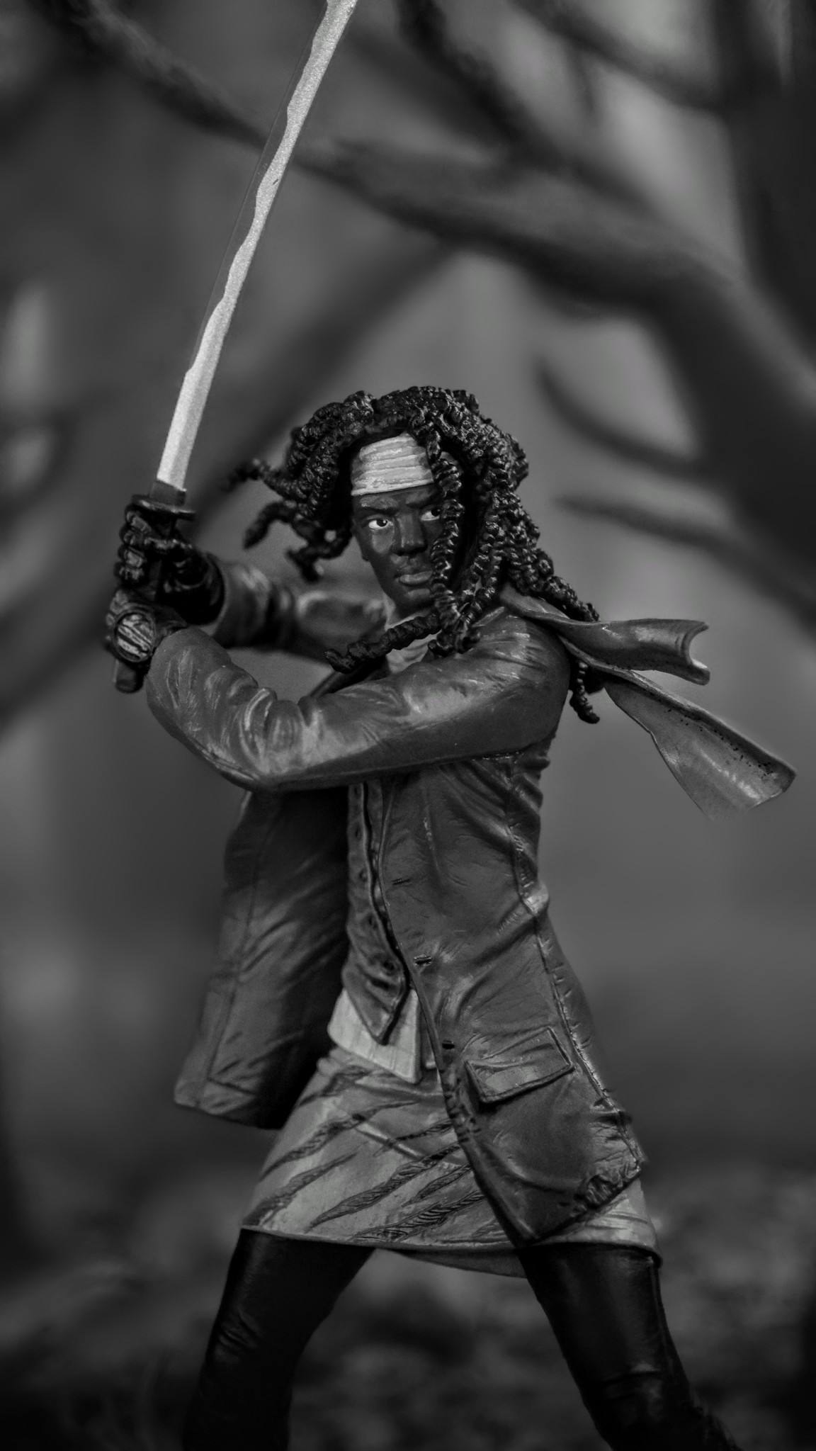 Diamond Select Toys The Walking Dead Michonne Gallery Diorama