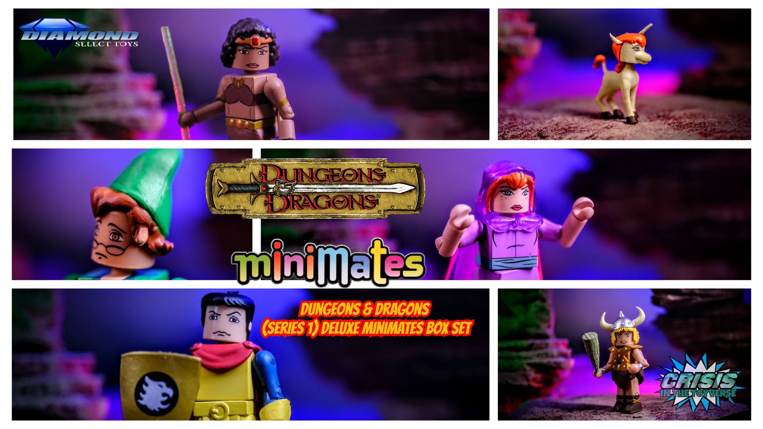 Dungeons & Dragons (Series 1) Deluxe Minimates Box Set