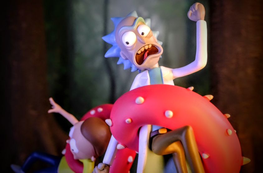 Diamond Select Toys Rick and Morty Deluxe Gallery Diorama