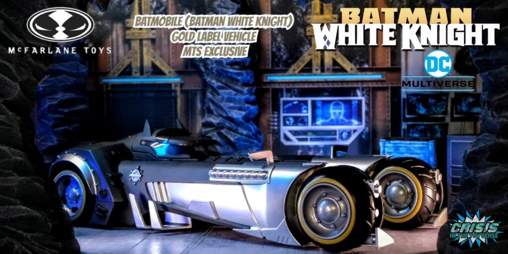 McFarlane Toys Gold Label DC Multiverse Batman The White Knight Batmobile