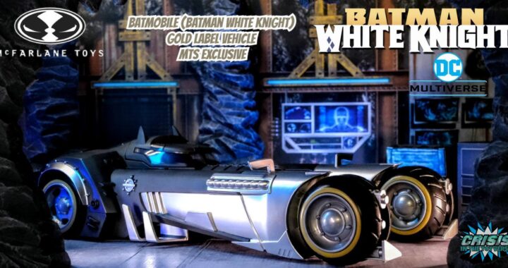 McFarlane Toys Gold Label DC Multiverse Batman The White Knight Batmobile