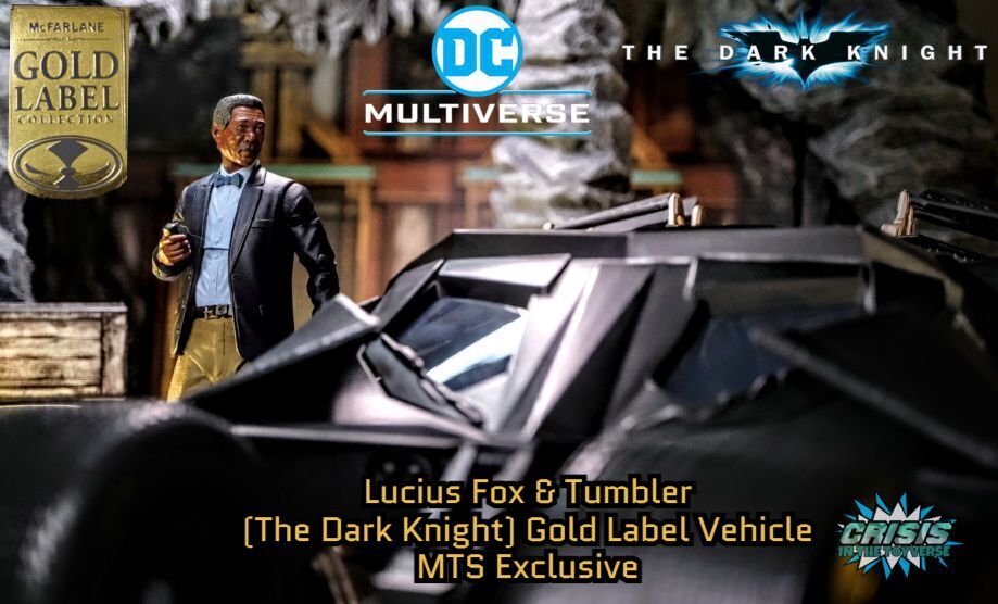 Review: McFarlane Toys DC Multiverse Tumbler and Lucius Fox Figures from The Dark Knight