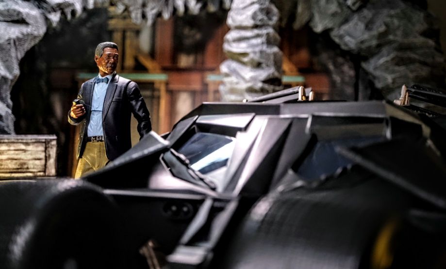 Review: McFarlane Toys DC Multiverse Tumbler and Lucius Fox Figures from The Dark Knight