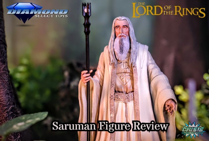 Diamond Select Toys The Lord of the Rings Saruman Deluxe Action Figure