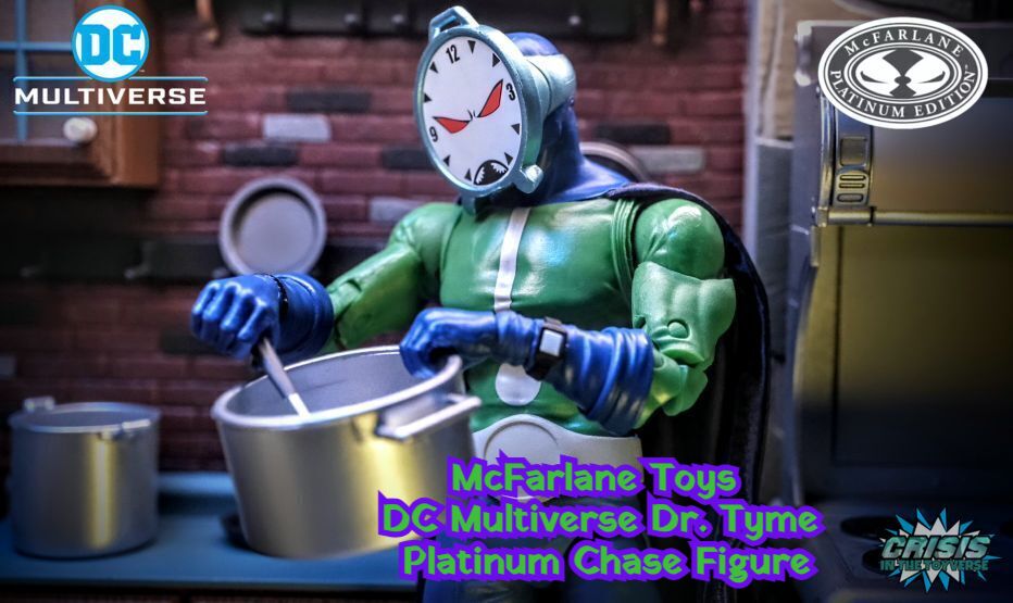 McFarlane Toys DC Multiverse Dr. Tyme Platinum Chase Figure Action Figure Review