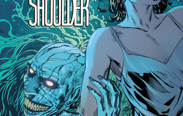 The Devil on My Shoulder #1 comic cover by Kyle Starks and Piotr Kowalski from Dark Horse Comics