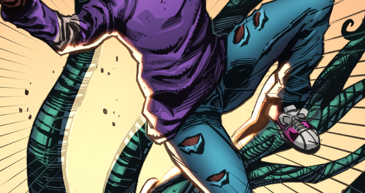 Cover art for The Diary of Sweet Pea #3 by Alim Leggett, a sci-fi comic featuring Imani Williams during an alien invasion in Philadelphia