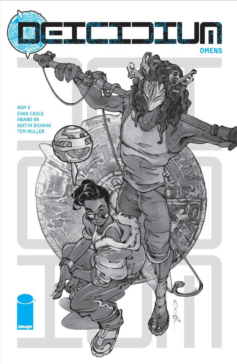 Deicidium graphic novel preview by Ram V with art by Evan Cagle and Anand Radhakrishnan