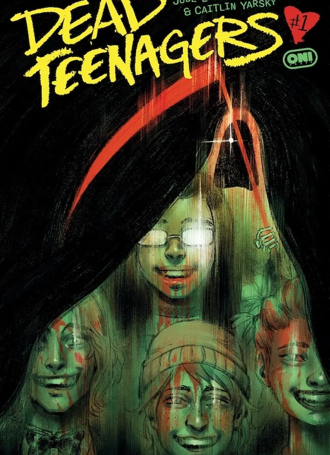 Dead Teenagers #1 comic book cover featuring prom-night horror from Image Comics