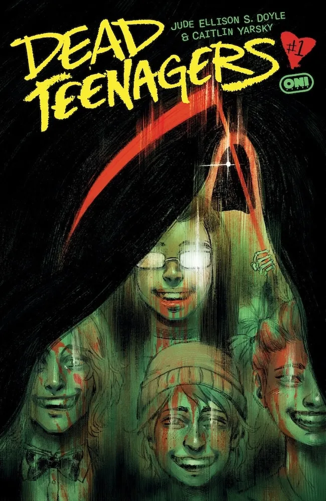 Dead Teenagers #1 comic book cover featuring prom-night horror from Image Comics