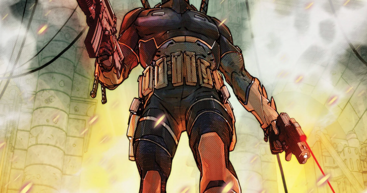 Deathstroke The Terminator #1 comic cover featuring Slade Wilson in action
