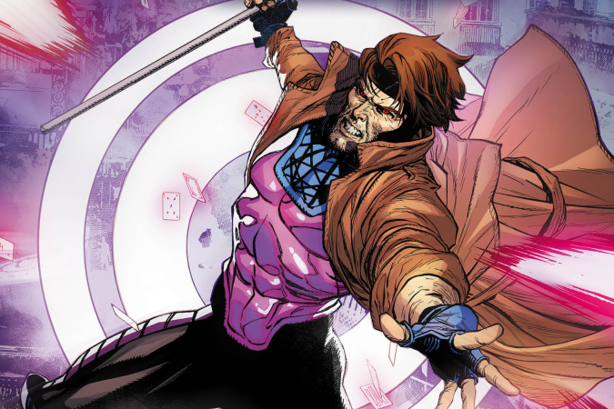 Gambit: Wanted cover by Marvel Comics featuring Gambit in his final adventure before joining the X-Men