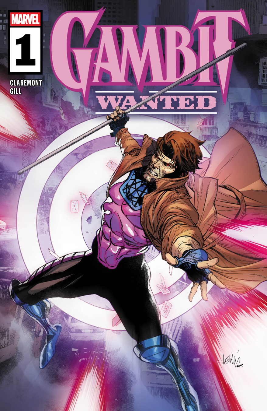 Gambit: Wanted cover by Marvel Comics featuring Gambit in his final adventure before joining the X-Men