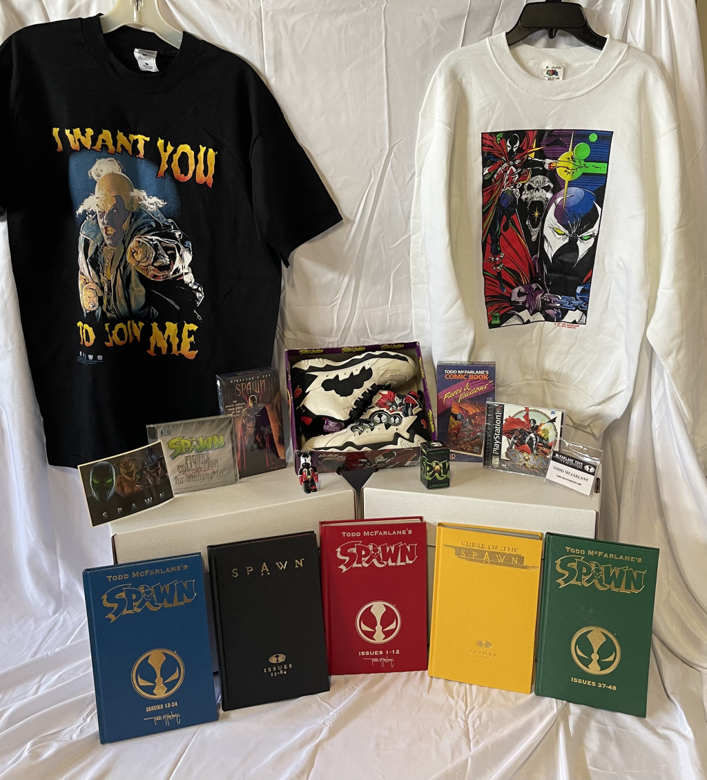 Todd McFarlane promoting his new recurring Whatnot live auction series featuring signed comics and rare collectibles