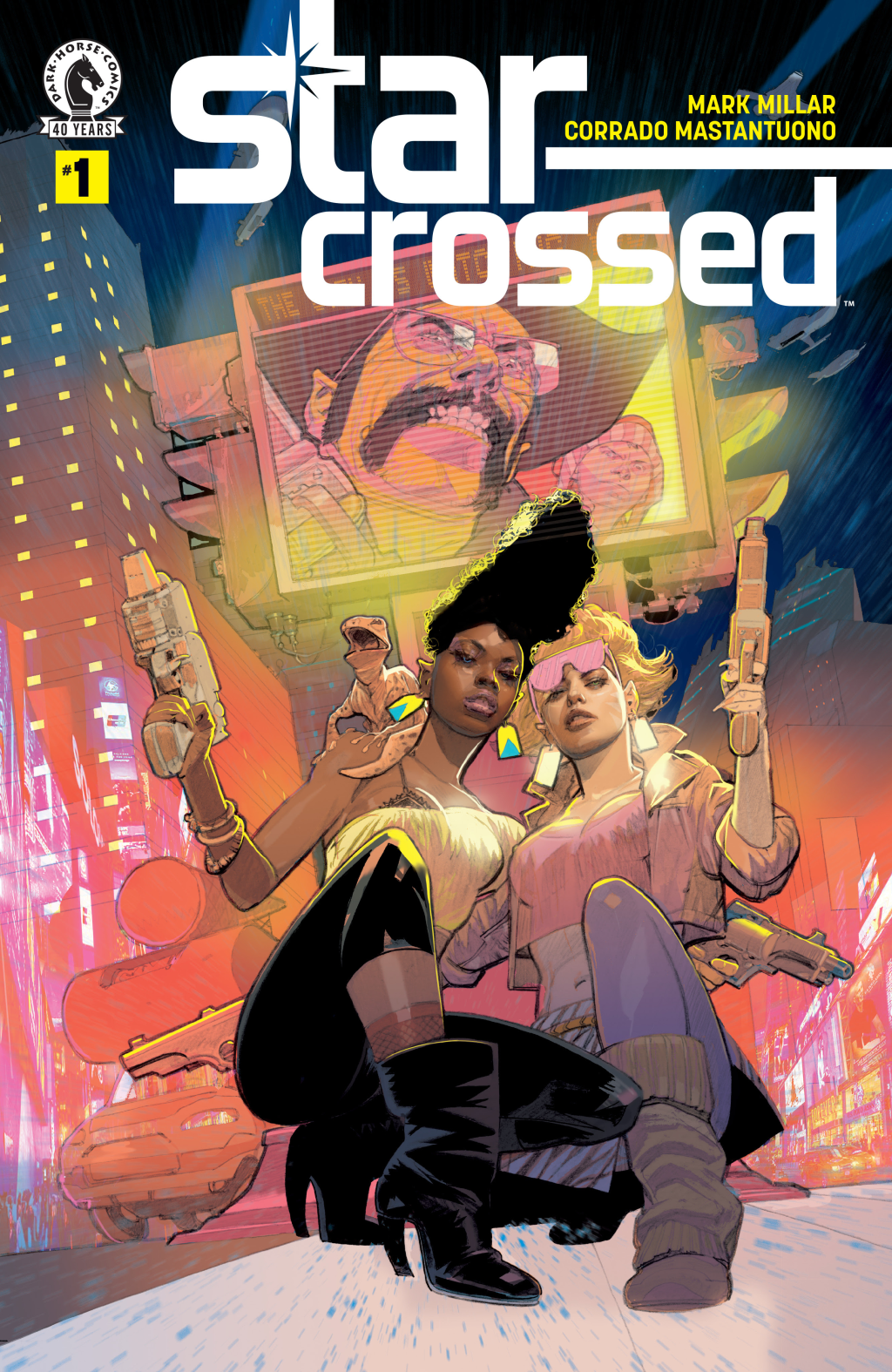 Cover art for Star-Crossed #1 by Mark Millar and Corrado Mastantuono from Dark Horse Comics