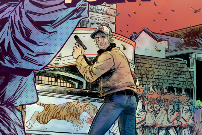 Cover art for Witness Point #1 by Nathan Fillion, Heath Corson, and Soo Lee from Dark Horse Comics