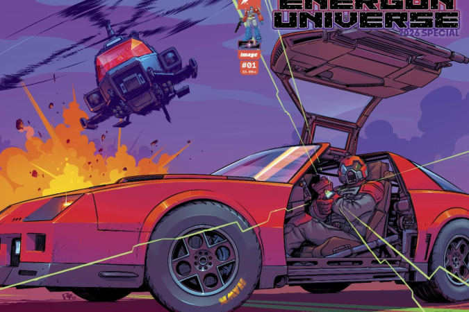 Cover art for Energon Universe Special 2026 variant covers from Skybound, Image Comics and Hasbro featuring the Energon Universe lineup