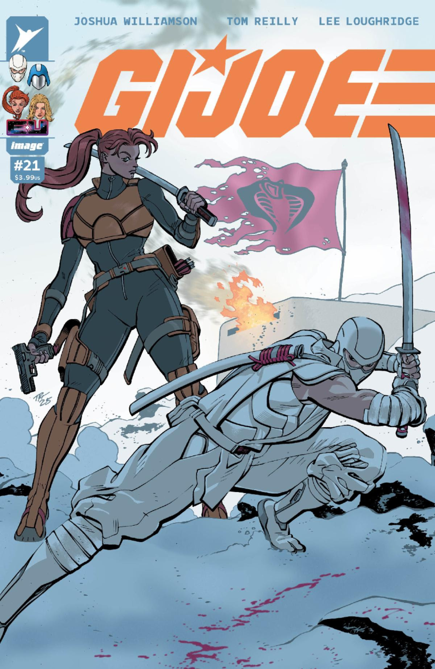 Storm Shadow and Scarlett return for a rematch in G.I. JOE #21 from Skybound and Image Comics