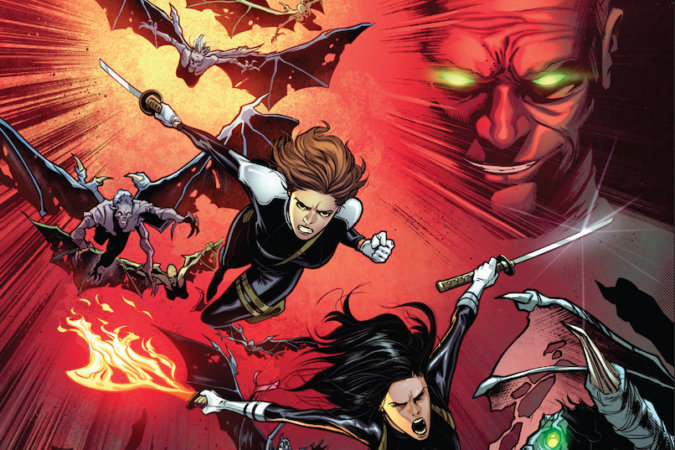 Hunters of Sheydim comic cover by Jeff Marvin from Golem Press