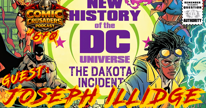 Joe Illidge interview on Comic Crusaders Podcast discussing The Dakota Incident #1 and Milestone Comics legacy