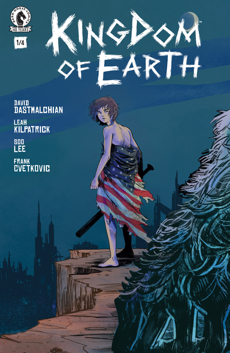 Cover art for Kingdom of Earth by David Dastmalchian, Leah Kilpatrick, and Soo Lee from Dark Horse Comics