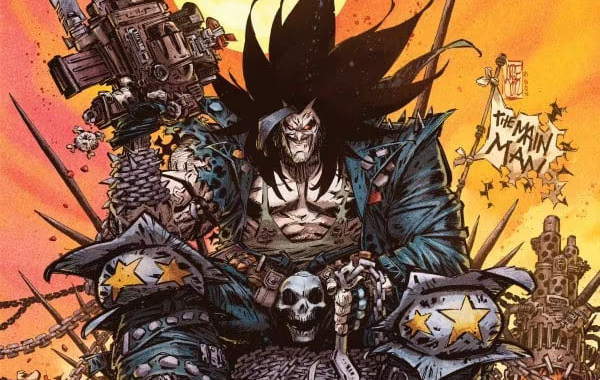 Cover art for Lobo #1 from DC Comics featured in Comic Crusaders review of the violent, hilarious Main Man comeback