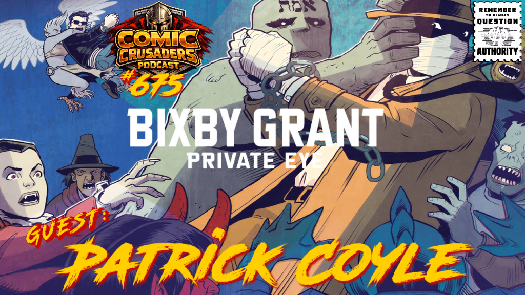 Patrick Coyle Bixby Grant Fangs and Brimstone #1-4 supernatural mystery Kickstarter cover art