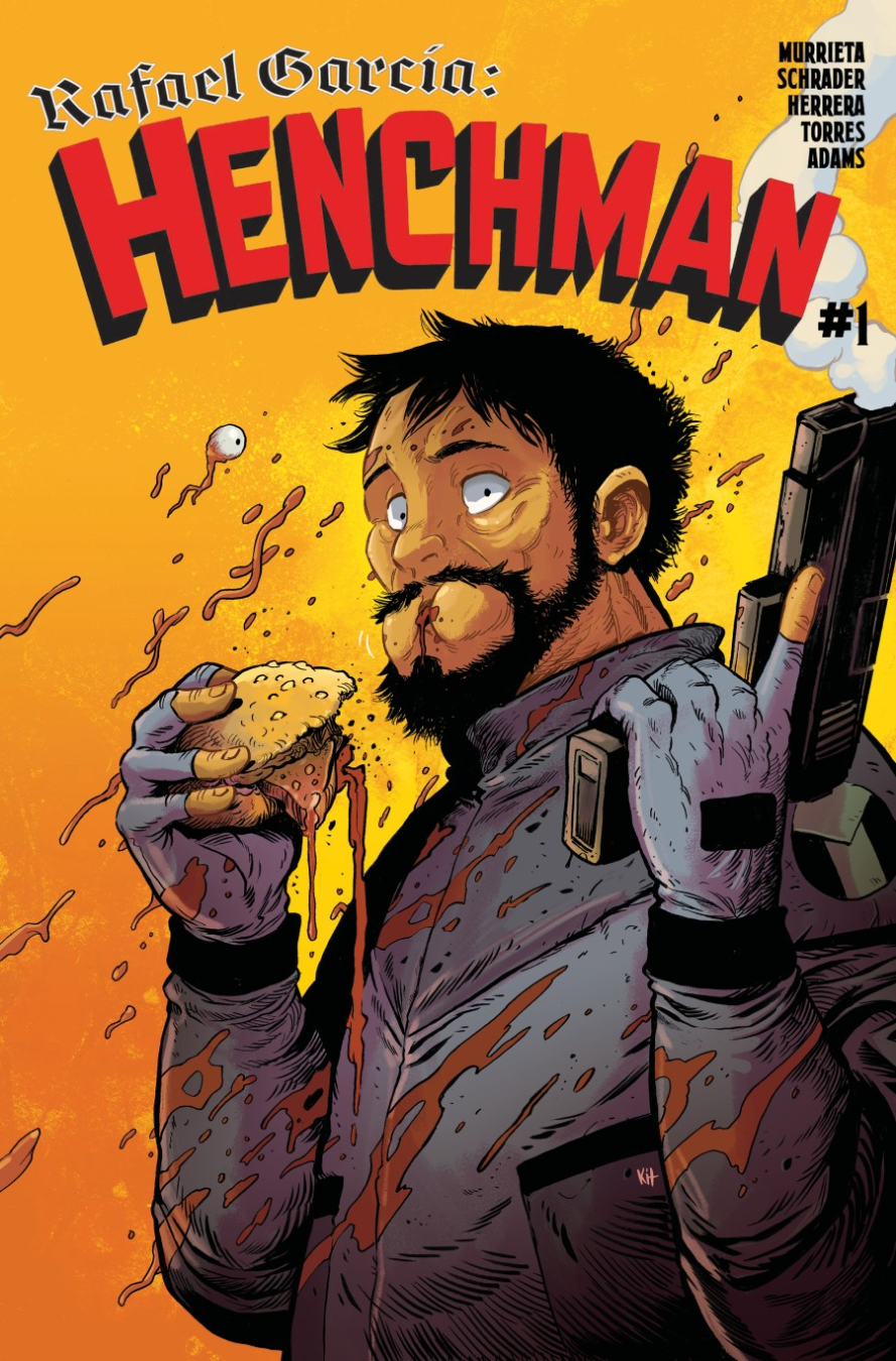 Cover art for Rafael Garcia: Henchman #1 from Titan Comics