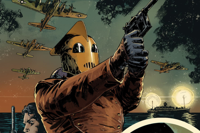 The Rocketeer: Infiltrator features Cliff Secord on an undercover WWII spy mission from IDW Publishing