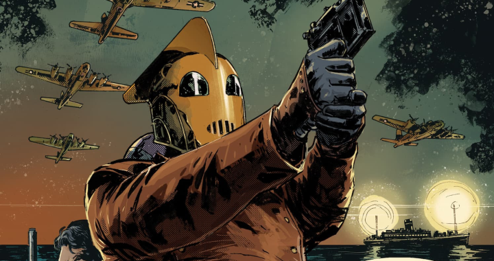 The Rocketeer: Infiltrator features Cliff Secord on an undercover WWII spy mission from IDW Publishing