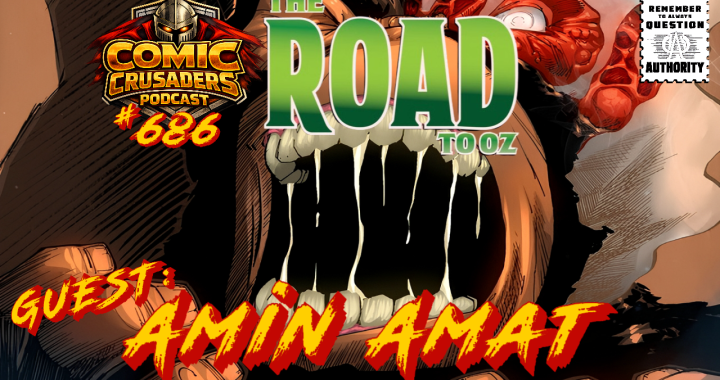 Al Mega interviews Amin Amat about The Road to Oz Chapter Three and Puerto Rico Comic Con on the Comic Crusaders Podcast