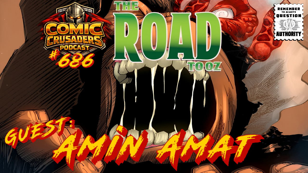 Al Mega interviews Amin Amat about The Road to Oz Chapter Three and Puerto Rico Comic Con on the Comic Crusaders Podcast