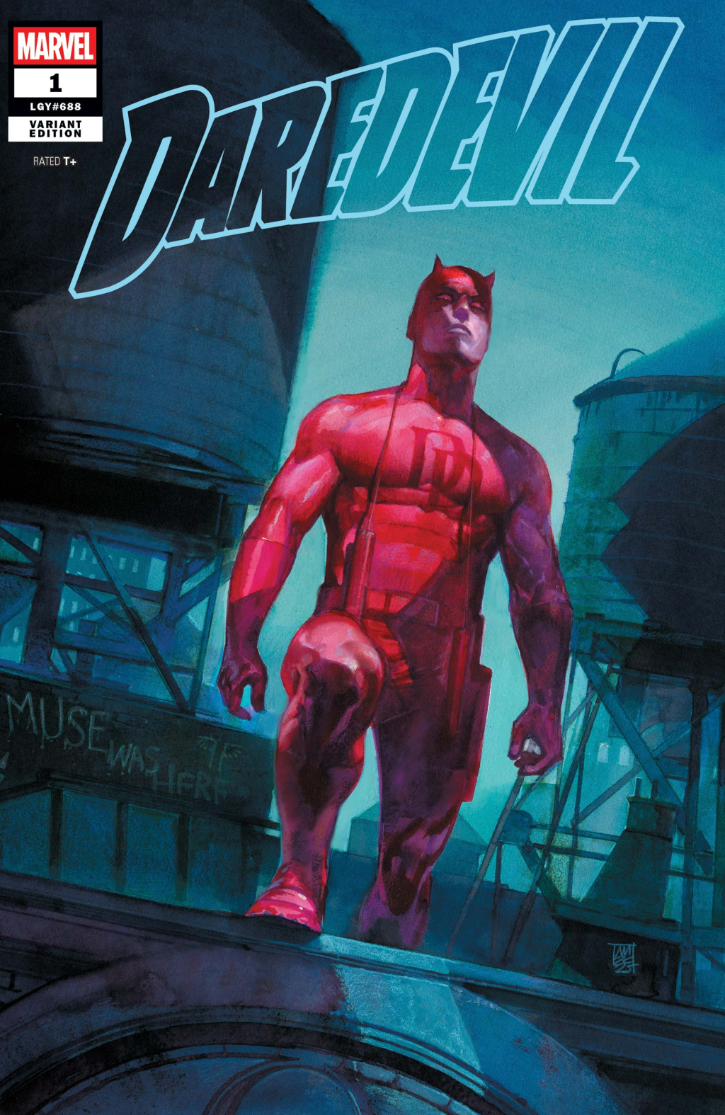 Daredevil #1 cover featuring Matt Murdock in Marvel’s new 2026 series