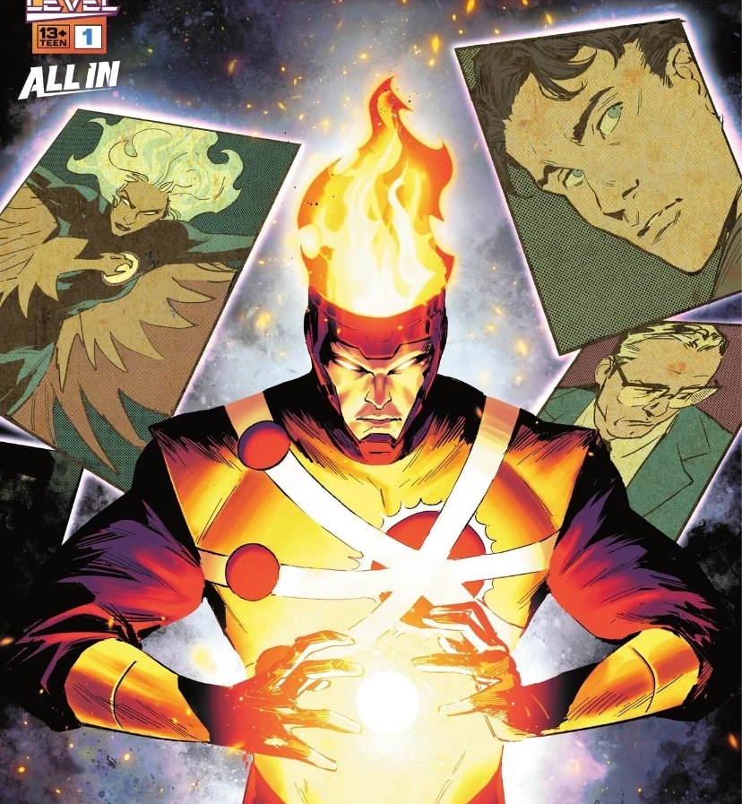 The Fury of Firestorm #1 cover art featuring Ronnie Raymond in a dark DC Comics horror-inspired reinvention