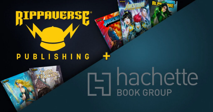 Rippaverse global distribution Hachette comic books